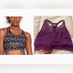 Victoria’s Secret sports bras the purple is brand new